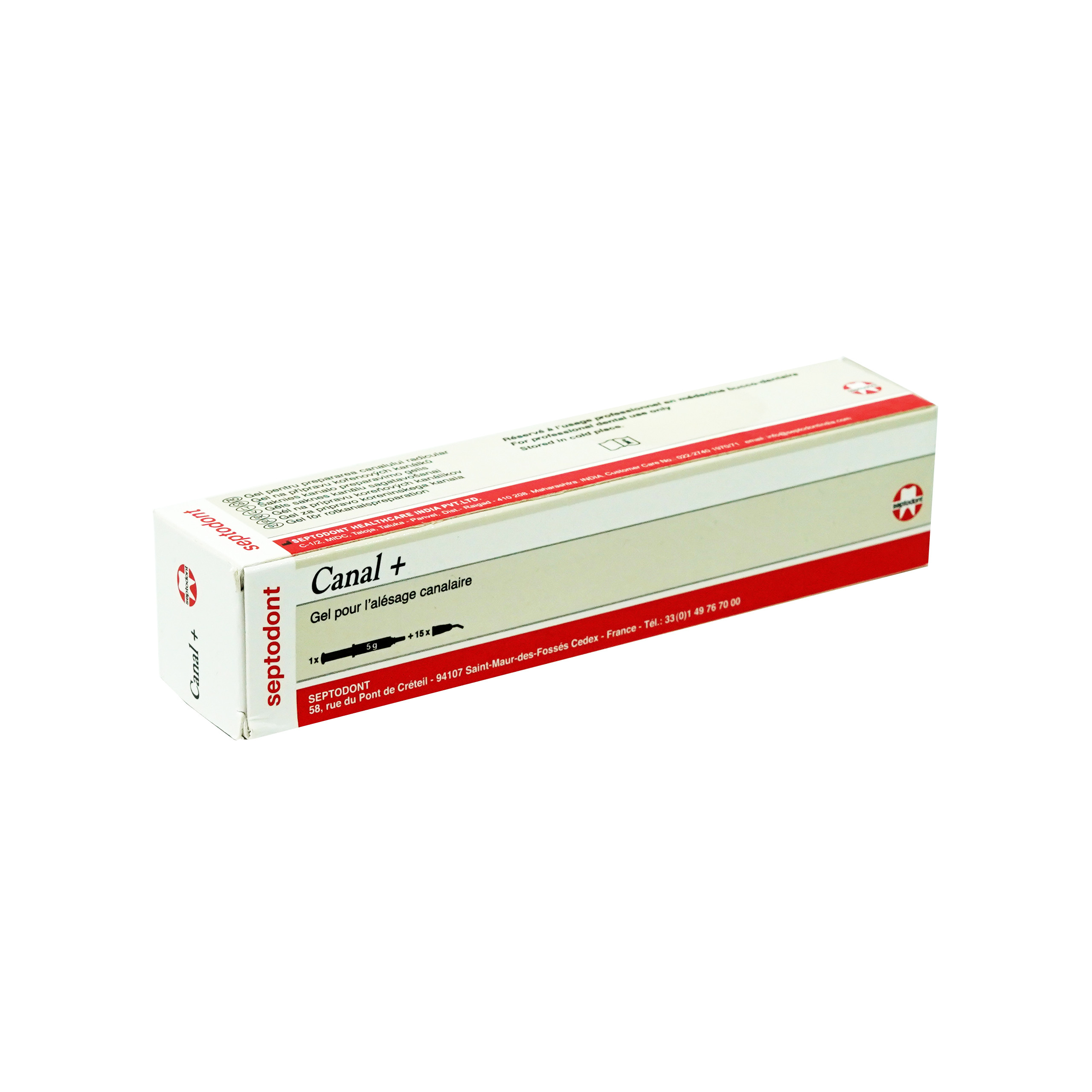 Septodont Canal + EDTA Gel For Root Canal Preparation 5gm